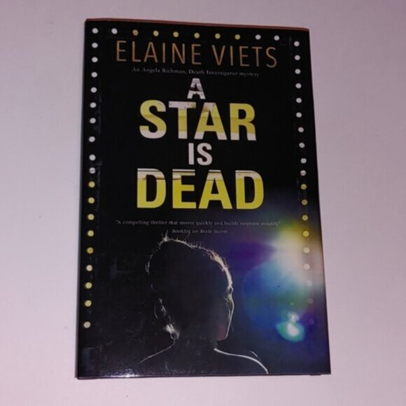 3/$13 A Star is Dead by Elaine Viets adult hardcover mystery novel 2021 - Picture 2 of 6